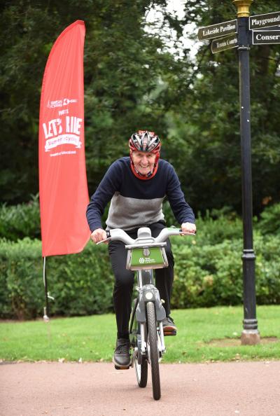 City Cycling Ambassador Hugh Porter MBE sets out on his tour