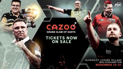 The popular city centre shuttle buses will be back to get fans to and from the Cazoo Grand Slam of Darts at Aldersley Leisure Village from 13 to 21 November
