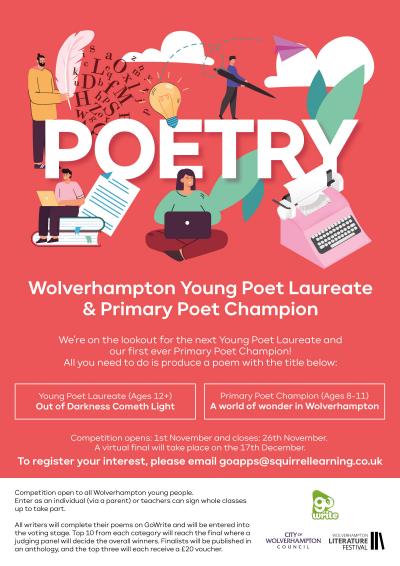 Hunt is on for city’s young poetry champions