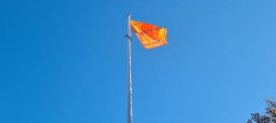 The Orange Wolverhampton flag is flying at the Civic Centre as the city says no to ‘interpersonal’ violence