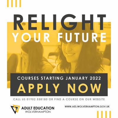 Adult Education Wolverhampton launches 2022 courses