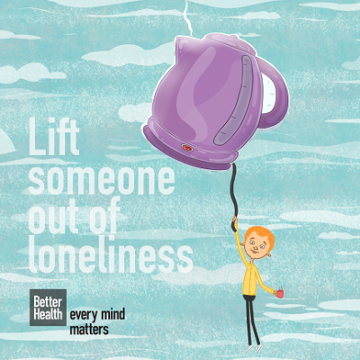Residents are being encouraged to ‘lift someone out of loneliness’ by carrying out small acts of kindness to help others who may be feeling lonely