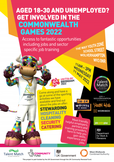 Commonwealth Games jobs event in Wolverhampton 