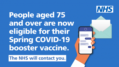 Older and more vulnerable people are being encouraged to get their spring booster vaccine to give them added protection against Covid-19