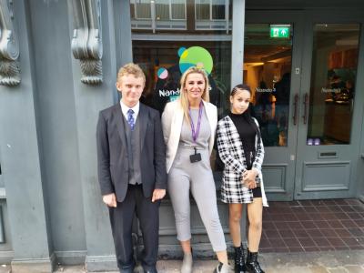 Youth MPs Lshae Green and Gregory MacDonald met Councillor Beverley Momenabadi, the City of Wolverhampton Council's Cabinet Member for Children and Young People