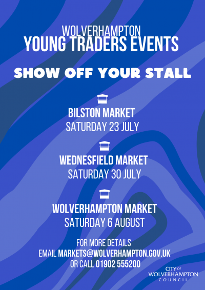 Show off your stall! Free events for young traders in the city