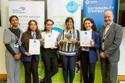 Pupils at Heath Park School are celebrating after being crowned National Champions at this year's Solutions for the Planet Big Ideas environmental competition