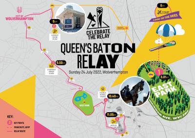 Where to see the Queen’s Baton Relay this Sunday