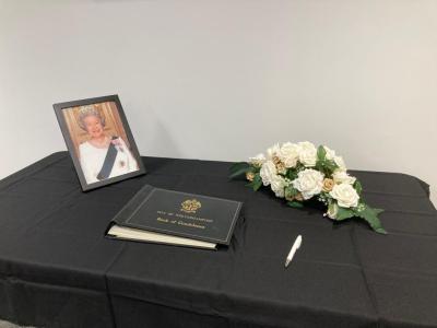 Books of condolence opened across City following death of Her Majesty The Queen