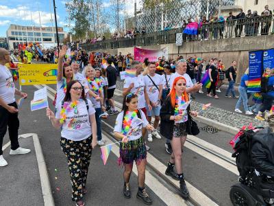Birmingham Pride’s city wide march