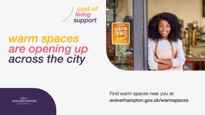 Warm Spaces at Wolverhampton City Council