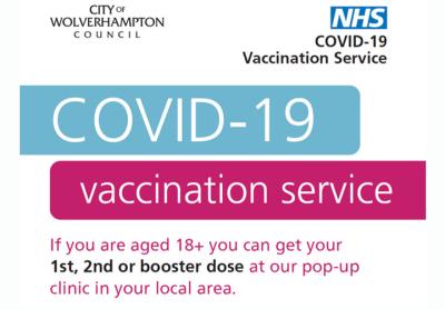 The pop up Covid-19 vaccination clinic is back at Phoenix Park in Blakenhall this week and next