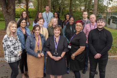 The Reach Leaving Care Team was named Personal Advisor Team of the Year for 2022 by the National Leaving Care Bench Marking Forum