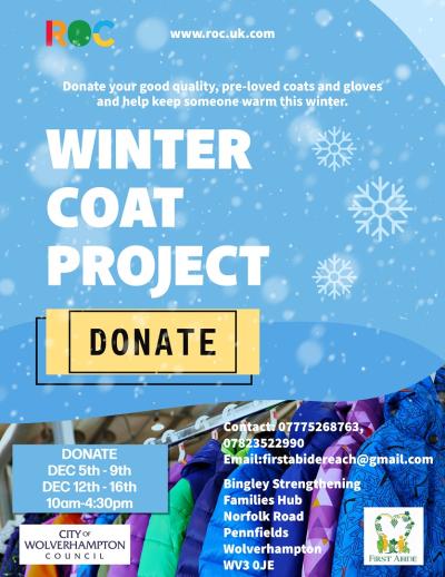 People who have old winter clothing to spare are being encouraged to donate it to a charity appeal