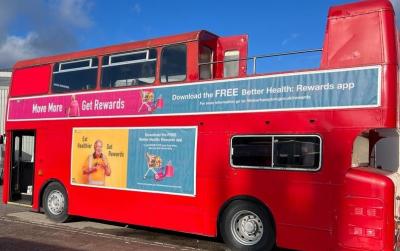 Catch up with the Better Health: Rewards bus at Bilston Market