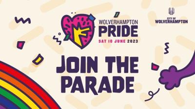 Join in the Parade at Wolverhampton Pride
