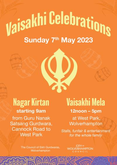 Don't miss the annual celebrations for Vaisakhi at West Park, 12 to 5pm, this Sunday 7 May