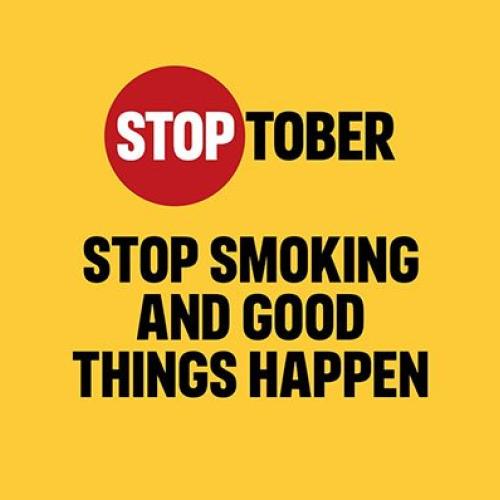 Smokers are being encouraged to stub out their cigarettes this Stoptober – and make good things happen