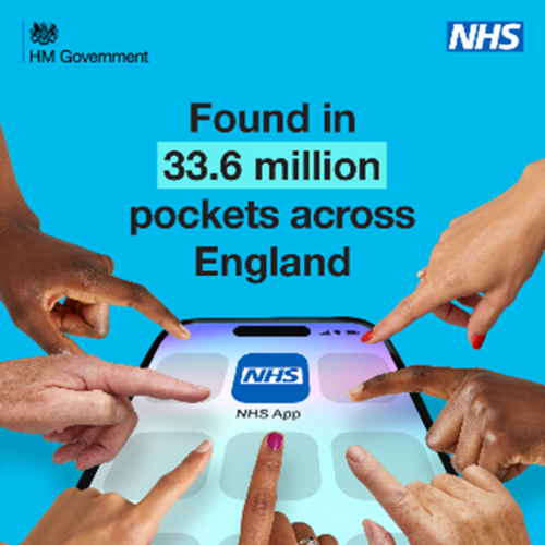 Get health information and advice at fingertips with NHS app
